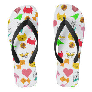 Mikitiez origami kanker zomer juweel dier kat teenslippers