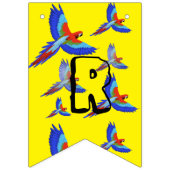 Mikitiez parrot hawaii zommersunset strand spring vlaggetjes (Derde vlag)