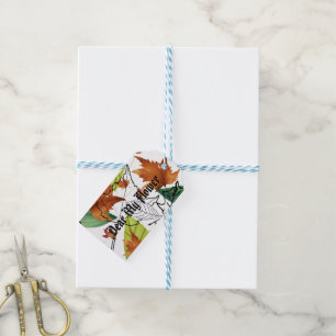 Mikitiez pisces natuur selflove roos flower cadeaulabel