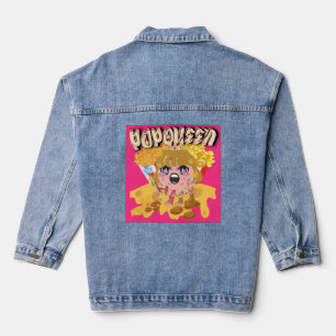 Mikitiez popcorn moivenight bioscoop denim jacket