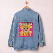 Mikitiez popcorn moivenight bioscoop denim jacket (Hangar)