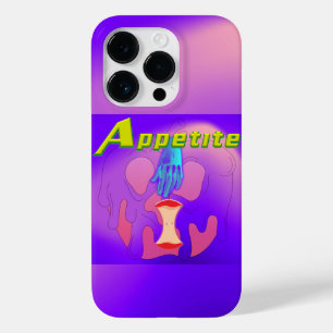 Mikitiez rode schedel giftige appel vegan zomer Case-Mate iPhone 14 pro hoesje