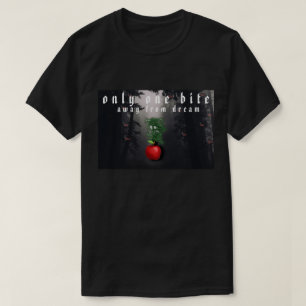 Mikitiez rode schedel giftige appel vegan zomer t-shirt