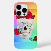 Mikitiez roos baroqueart regenboogsteen Case-Mate iPhone case (Achterkant)