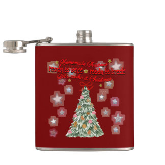 Mikitiez rustieke kerst vintage knus heupfles