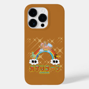 Mikitiez schattige steenkool regenboog anime manga Case-Mate iPhone 14 pro hoesje