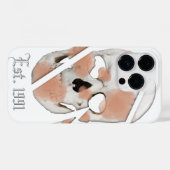 Mikitiez schedel roze graffiti trots Case-Mate iPhone case (Achterkant (horizontaal))