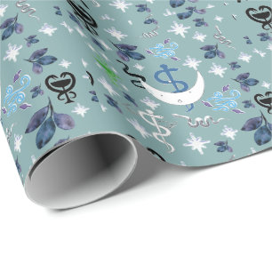 Mikitiez slang slangmens tovenaar heks magie cadeaupapier