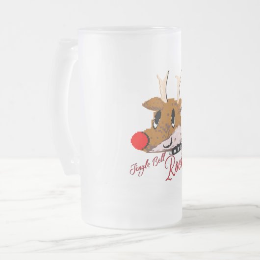 Mikitiez snowman winterwonderland pixleart matglas bierpul (Voorkant links)