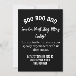 Mikitiez spook manga anime halloween monster feest kaart