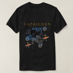 Mikitiez Steenbok gelukkig nieuwjaar saturn astrol T-shirt