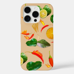 Mikitiez Thais eten rood chilly limoen bergamont p iPhone 16 Pro Hoesje