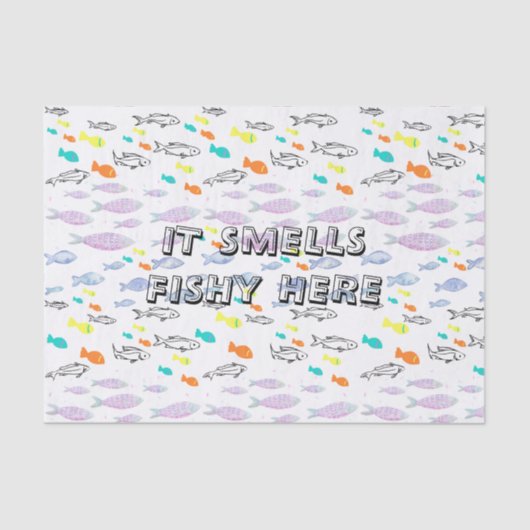 Mikitiez venus zeemeermin vissen zomer tissuepapier (Voorkant)