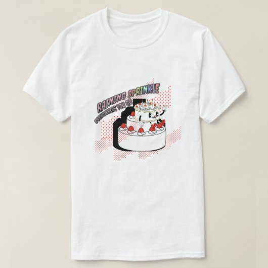 Mikitiez Verjaardag Viering van het seizoen Strooi T-shirt (Design voorkant)