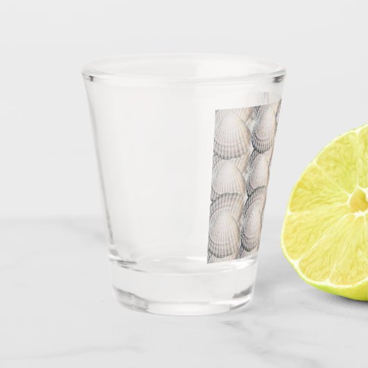 Mikitiez zomer venus shell oceaan strand shot glas (Links)