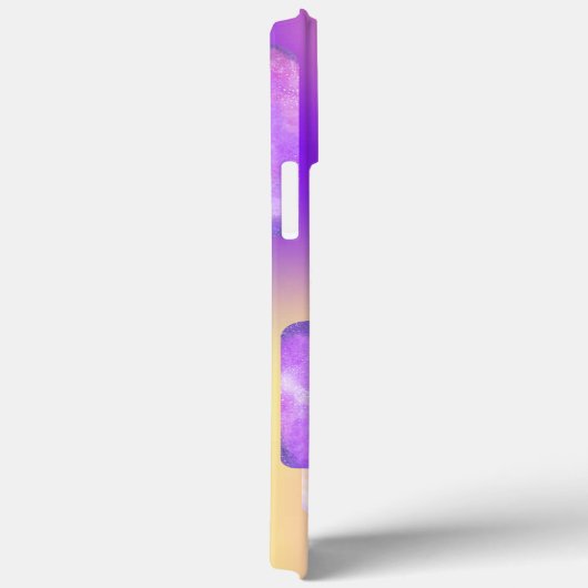Mikitiez zomerregenboog paarse gouden ijsje Case-Mate iPhone case (Achterkant / Rechts)