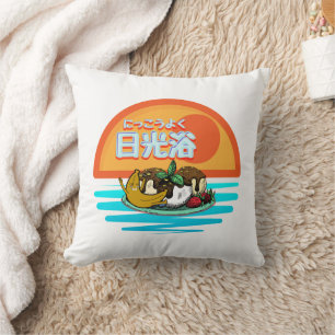 Mikitiez zonnebruin zonnebad bruine zomer windsurf kussen