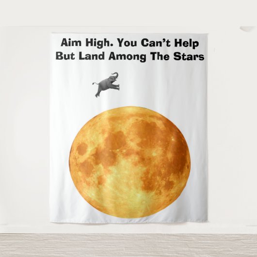 mikken op hoog tapijt wandkleed (Voorkant)