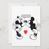 Mikky faire-part de mariage (Dos)