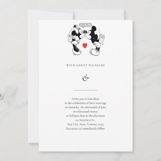 Mikky faire-part de mariage