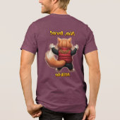 Miklo’s t-Shirt Tri-Blend Shirt (Achterkant)
