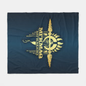 Mi'kmaq (Micmac) 2 Fleece Deken (Voorkant (Horizontaal))