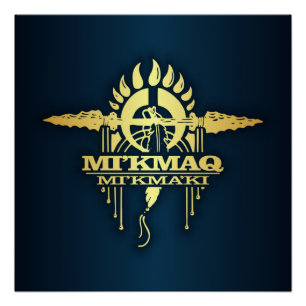 Mi'kmaq (Micmac) 2 Perfect Poster