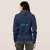 MIKNETO® - Sweat à capuche zippé (Dos entier)