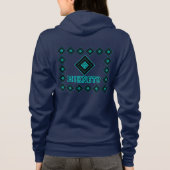 MIKNETO® - Sweat à capuche zippé (Dos)