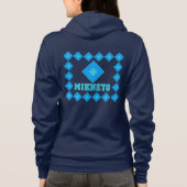 MIKNETO® - Sweat à capuche zippe (Dos)