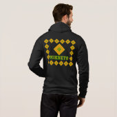 MIKNETO® - Zip-Up Hoodie (Achterkant volledig)