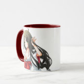 Miko Anime Girl Mok (Voorkant links)