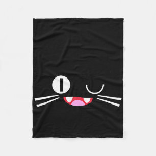 Miko Kuta Neko Kat Cosplay Glitch Videospel Techni Fleece Deken