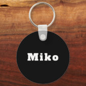 Miko Sleutelhanger (Achterkant)