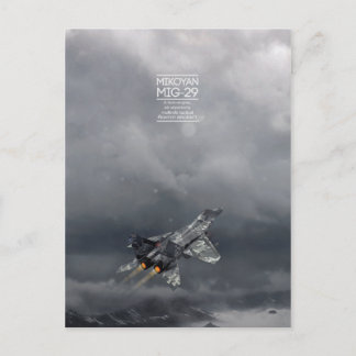 Mikoyan MiG-29 briefkaart