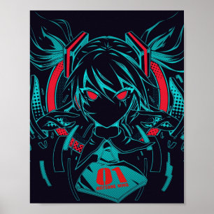Miku Digital Diva Poster