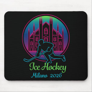 Milaan 2026 IJshockey Winter 2026 En Duomo Di Mil Muismat