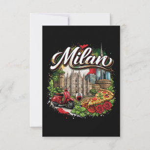 Milaan Bedankkaart