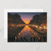 Milaan, Italië Briefkaart (Voorkant / Achterkant)