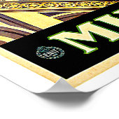 Milaan Italië Cityscape  Poster (Hoek)