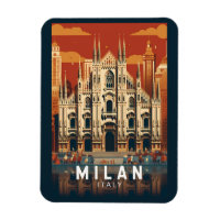 Milaan Italië Duomo di Milano Reizen Kunst Vintage
