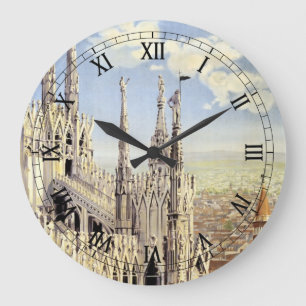 Milaan Italië Gotische Kathedraal Duomo Reisgids V Grote Klok