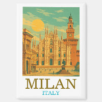 Milaan Italië Reizen | Retro Duomo