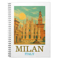 Milaan Italië Reizen | Retro Duomo