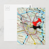 Milaan, Milano (Italië) Briefkaart (Voorkant / Achterkant)