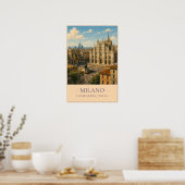 Milaan Poster (Keuken)