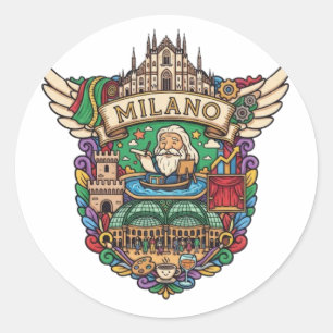 MILAAN RONDE STICKER