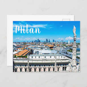 Milaan skyline briefkaart