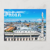 Milaan skyline briefkaart (Voorkant)