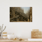 Milan Cathedral Poster (Keuken)